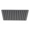 Alfi Brand Matte Black Stainless Steel 12" Square Ultra-Thin Rain Shower Head RAIN12S-BM - alternate 3